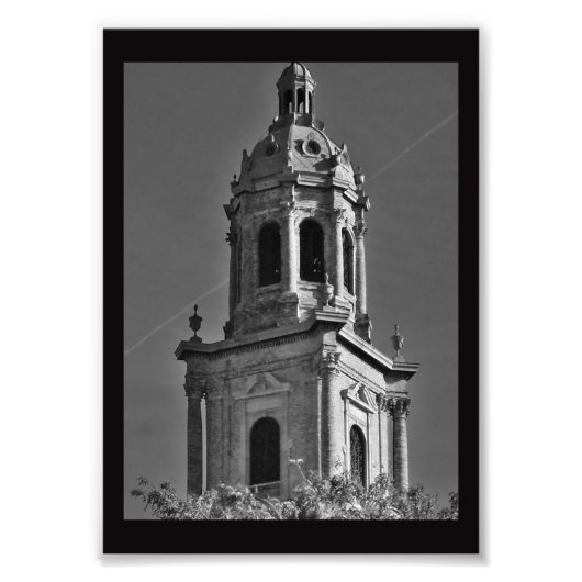 Milwaukee Church Steeple Foto Afdruk (Voorkant)