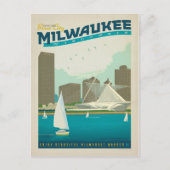 Milwaukee Harbour, Wisconsin Briefkaart (Voorkant)