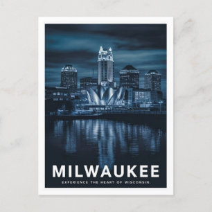 Milwaukee Harbour, Wisconsin Briefkaart