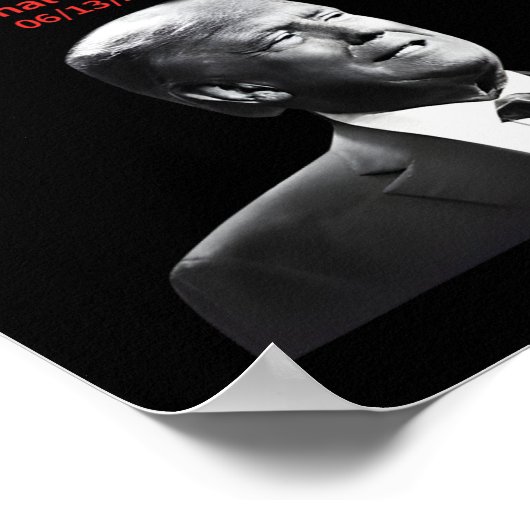 Milwaukee Horrible City President Trump Sarcastisc Poster (Hoek)