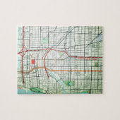 MILWAUKEE kaart Legpuzzel (Horizontaal)