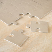  Milwaukee, kaart van Wisconsin Legpuzzel (Zijkant)