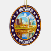 Milwaukee Keramisch Ornament (Rechts)