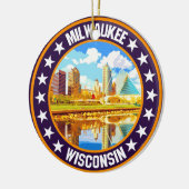 Milwaukee Keramisch Ornament (Links)