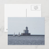 Milwaukee Lighthouse Briefkaart (Voorkant / Achterkant)