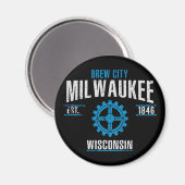 Milwaukee Magneet (Voorkant / Achterkant)