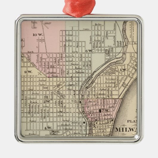 Milwaukee Metalen Ornament (Voorkant)