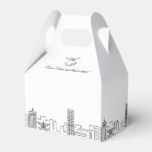 Milwaukee Minnesota | Weddenschap-evenement voor e Bedankdoosjes (Achterkant)