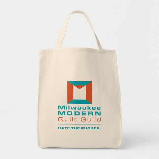 Milwaukee Modern Quilt Guild bag Tote Bag (Voorkant)