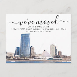 Milwaukee Moving Announcement Briefkaart