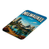 Milwaukee Museum Meerfront Magneet (Linkerzijde)