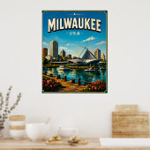 Milwaukee Museum Meerfront Poster (Keuken)