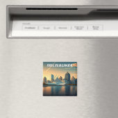 Milwaukee Museum of Art Travel Magneet (Insitu (Vaatwasser))