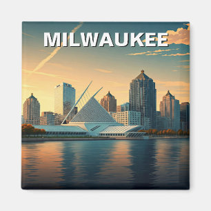 Milwaukee Museum of Art Travel Magneet