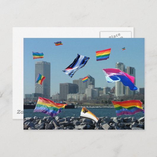 Milwaukee Pride Briefkaart (Voorkant / Achterkant)