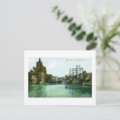 Milwaukee River, Milwaukee, Wisconsin Briefkaart (Staand voorkant)