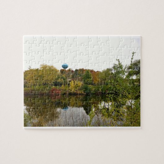 Milwaukee River, West Bend, Wisconsin Legpuzzel (Horizontaal)