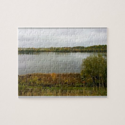 Milwaukee River, West Bend, Wisconsin Legpuzzel (Horizontaal)