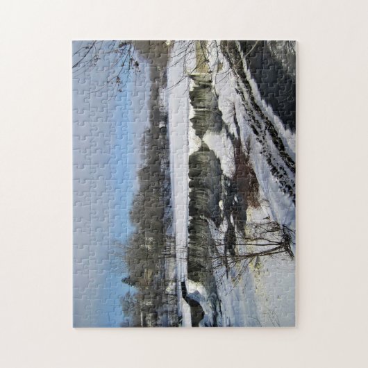 Milwaukee River, West Bend, Wisconsin Legpuzzel (Verticaal)