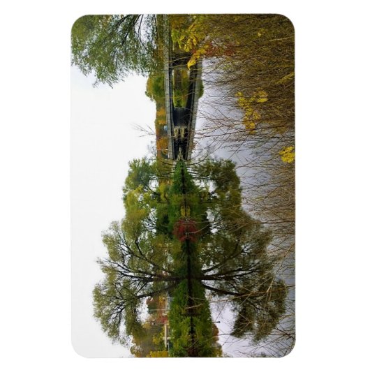 Milwaukee River, West Bend, Wisconsin Magneet (Verticaal)