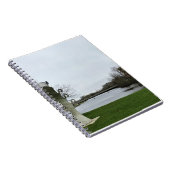 Milwaukee River, West Bend, Wisconsin Notitieboek (Rechterzijde)