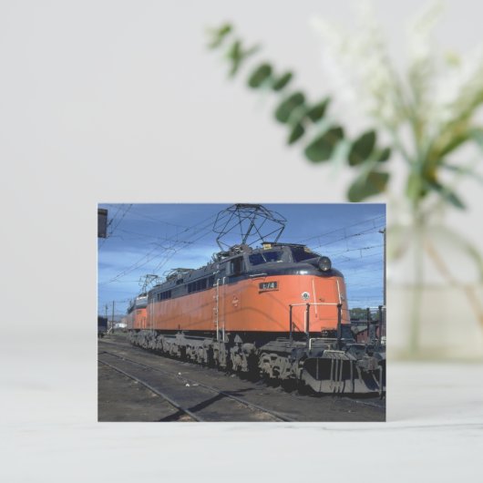 Milwaukee Road boxcab, elektrisch Briefkaart (Staand voorkant)