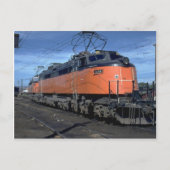 Milwaukee Road boxcab, elektrisch Briefkaart (Voorkant)