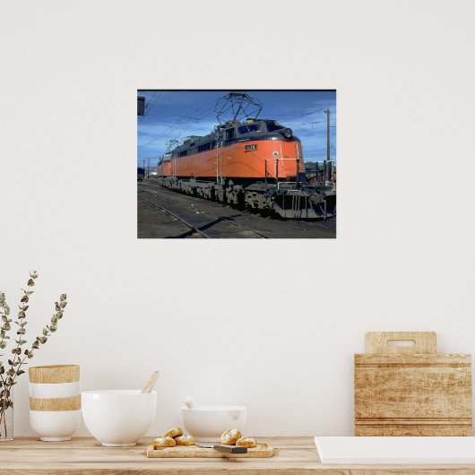 Milwaukee Road boxcab, elektrisch #E34A_Trains Poster (Keuken)