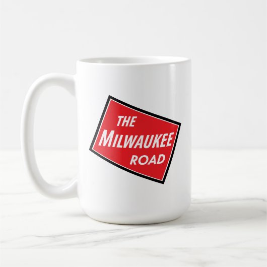 Milwaukee Road Train Mug Koffiemok (Links)