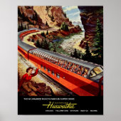 Milwaukee Road, treinposter. Poster (Voorkant)