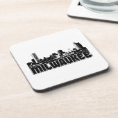 Milwaukee Skyline Bier Onderzetter (Linkerzijde)