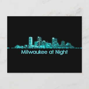 Milwaukee Skyline Briefkaart
