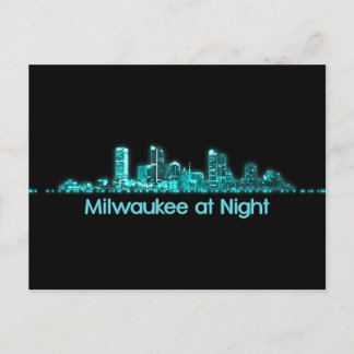 Milwaukee Skyline Briefkaart