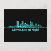 Milwaukee Skyline Briefkaart (Voorkant)