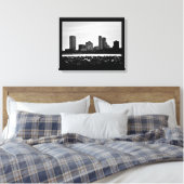 Milwaukee Skyline Canvas Afdruk (Insitu (Slaapkamer))
