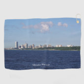 Milwaukee Skyline golfhanddoek (Horizontaal)