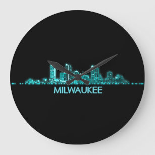 Milwaukee Skyline Grote Klok