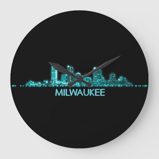 Milwaukee Skyline Grote Klok (Voorkant)