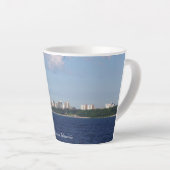 Milwaukee Skyline latte mok (Rechterhoek)