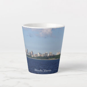 Milwaukee Skyline latte mok