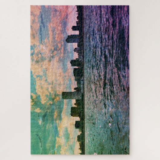 Milwaukee Skyline Legpuzzel (Verticaal)