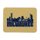 Milwaukee Skyline Magneet (Horizontaal)