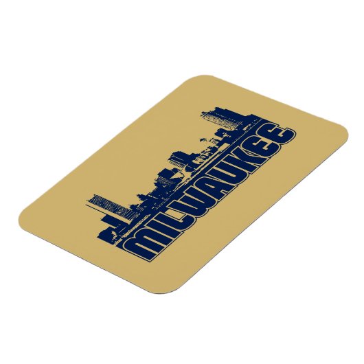 Milwaukee Skyline Magneet (Linkerzijde)