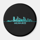 Milwaukee Skyline Magneet (Voorkant)
