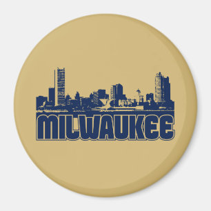 Milwaukee Skyline Magneet