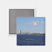 Milwaukee Skyline magnet (Voorkant / Achterkant)