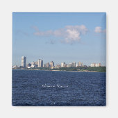 Milwaukee Skyline magnet (Voorkant)