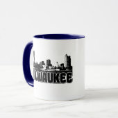 Milwaukee Skyline Mok (Voorkant links)