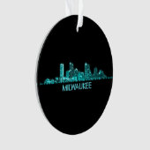 Milwaukee Skyline Ornament (voorkant)