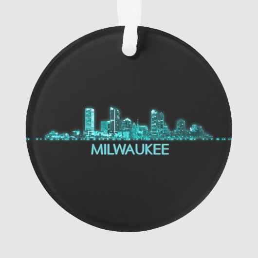 Milwaukee Skyline Ornament (achterkant)